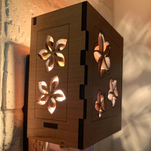 Experience the Tropical Charm: Plumeria Night Light - A Captivating Addition to Your Home Decor - Image 2