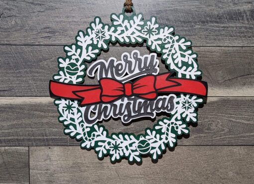 Christmas Wreath Wood