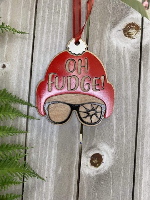 Oh fudge ornament