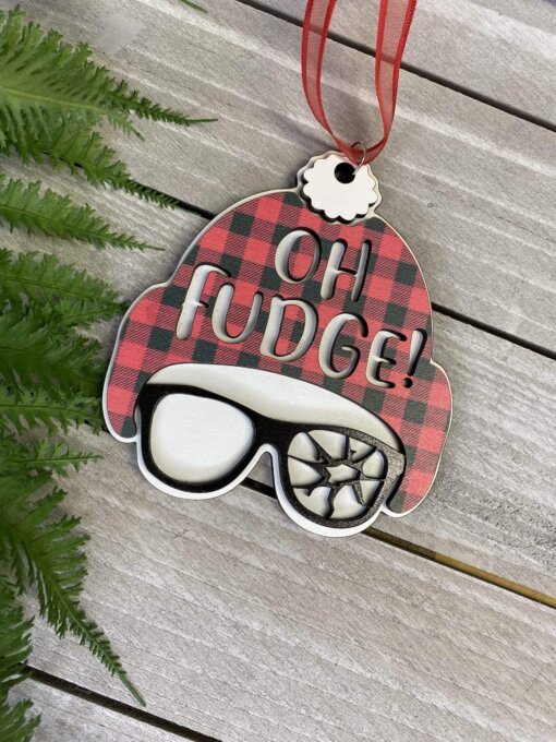 Plaid Ralph ornament