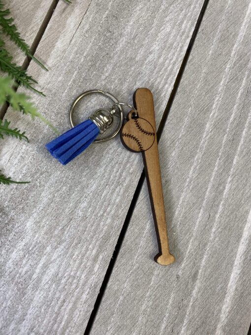 Baseball keychain