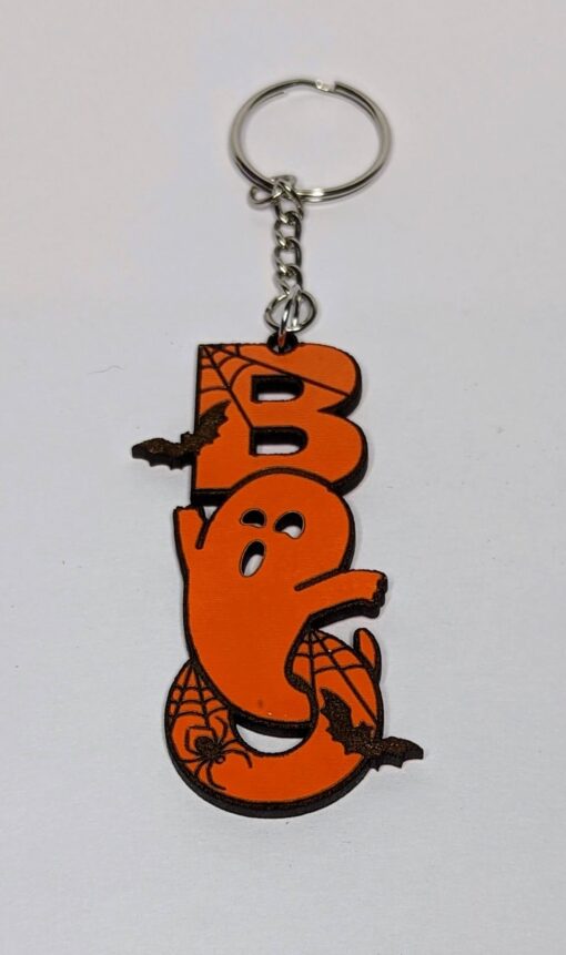 Halloween Boo Keychain