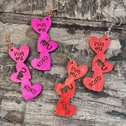 Conversation Heart Earrings - Image 2