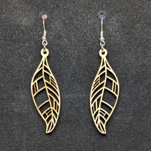 Bohemian Leaf Dangle Earrings