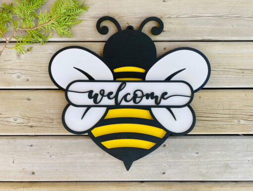 Bumble Bee Door Sign