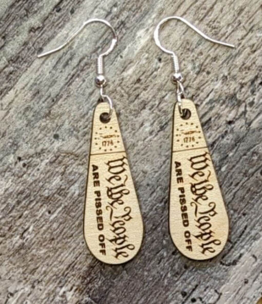 We the People Earrings 331-4