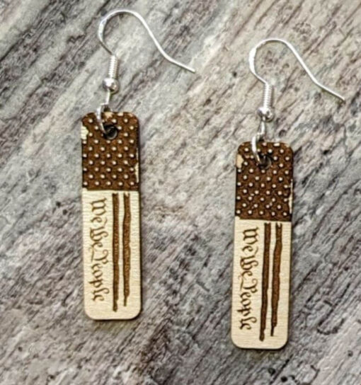 We the People Earrings 331-7