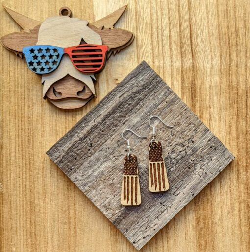 We the People Earrings 331-8 - Image 3