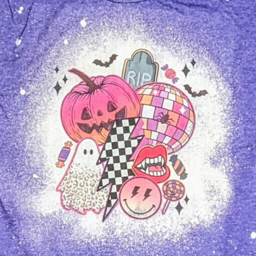 Electrify Your Halloween: Premium Heather T-Shirts in Vibrant Colors and Sizes S-5XL