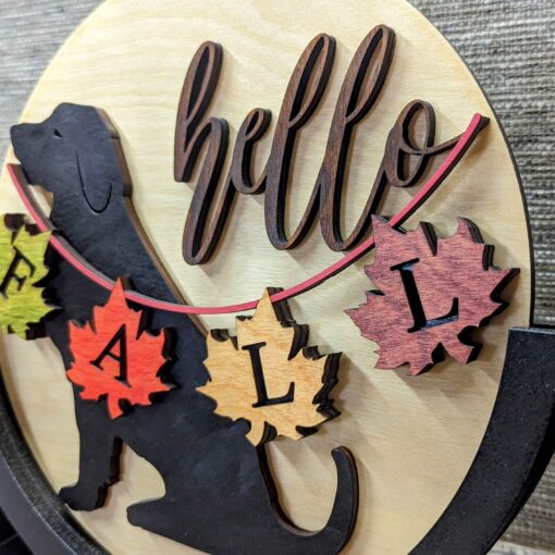 Hello Fall 9 inch small - Image 2