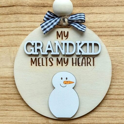 SnowKids Grandparent Ornament - Image 3