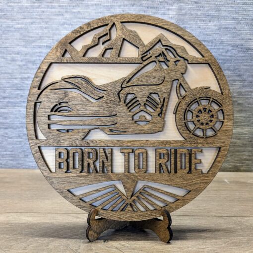 Born to Ride 2 layer Small - Image 3