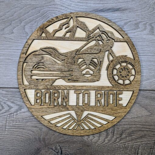 Born to Ride 2 layer Small