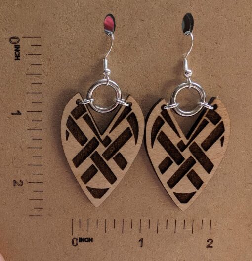 Woven Open V Ring Dangles - Image 2