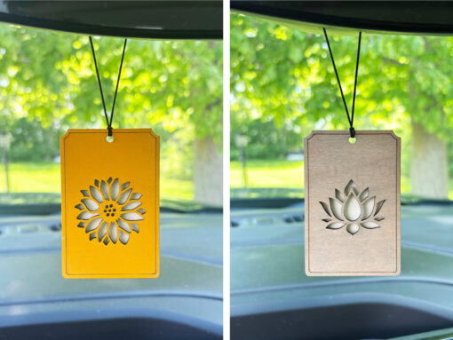 Aromatherapy Car Fresheners: Flowers - Image 5