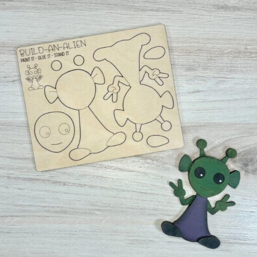 Build an Alien Pop-Out Card | DIY Pop-Out Card