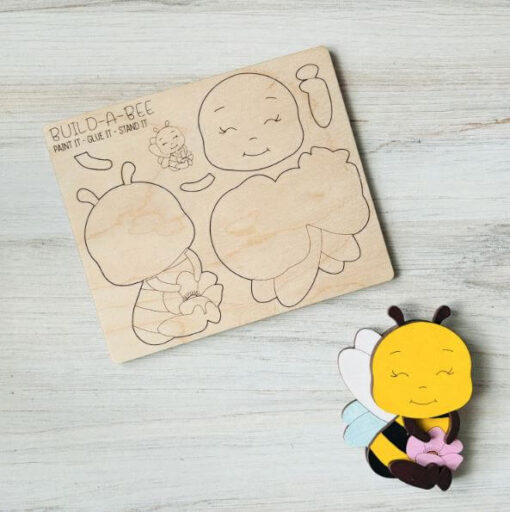 Build a Bee Pop-Out Card