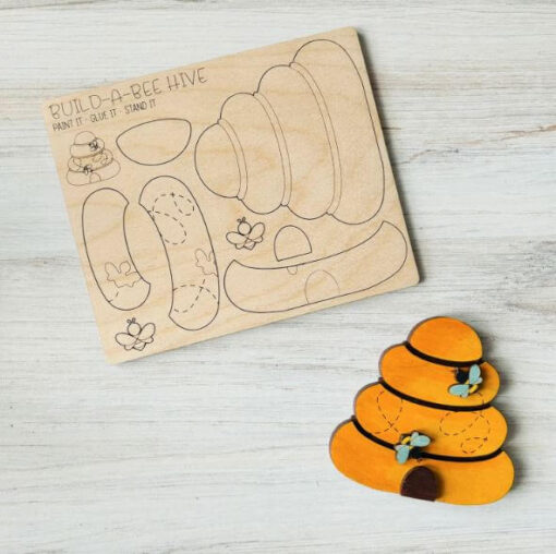 Build a Bee Hive Pop-Out Card