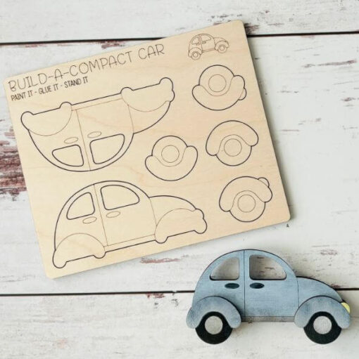 Build a Compact Car Pop-Out Card