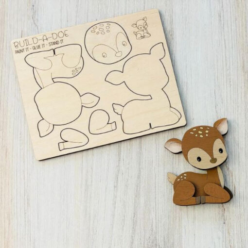 Build a Doe Pop-Out Card