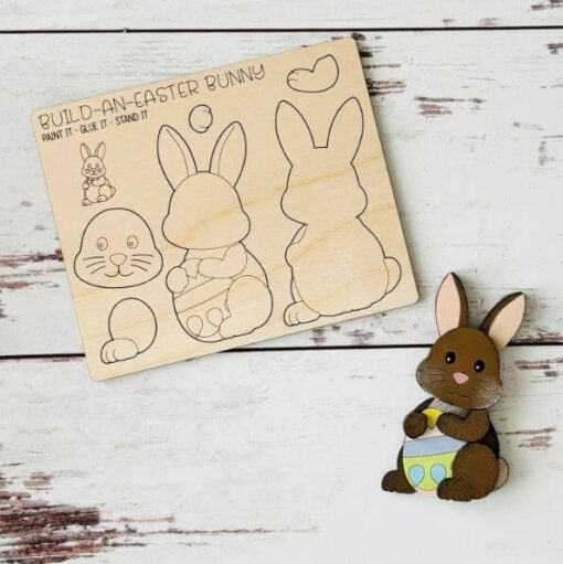 Build an Easter Bunny Pop-Out Card