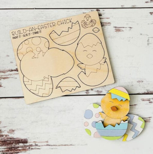 Build an Easter Chick Pop-Out Card