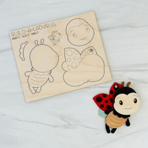 Build a Ladybug Pop-Out Card