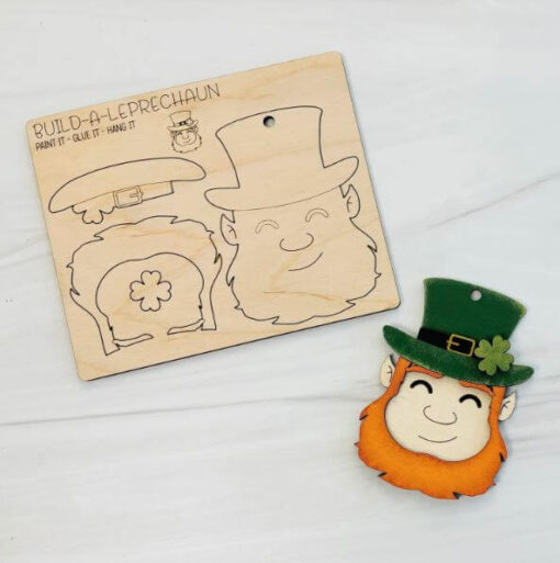 Build a Leprechaun Pop-Out Card