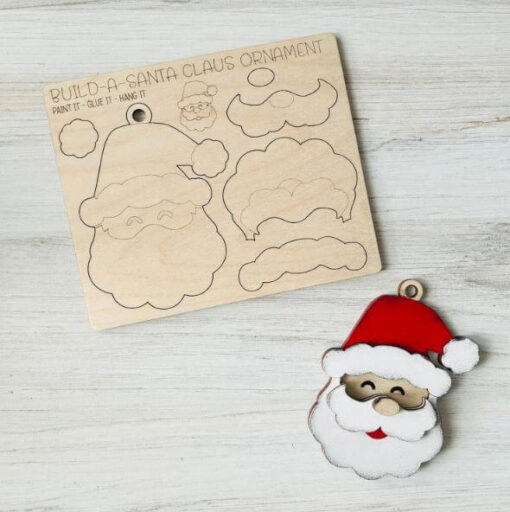 Build a Santa Claus Ornament Pop-Out Card | DIY Pop-out card