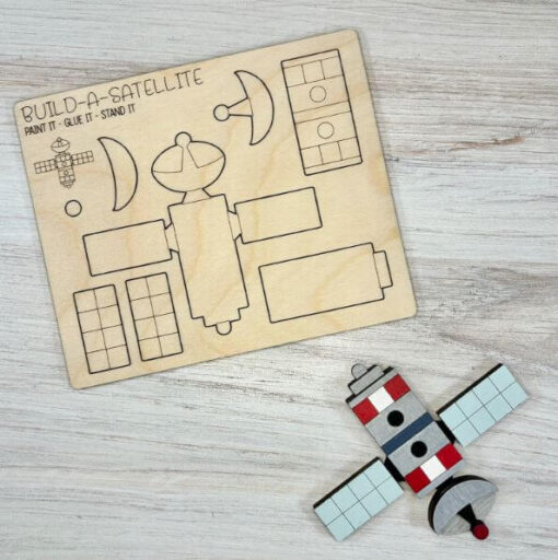 Build a Satellite Pop-Out Card | DIY Pop-Out Card