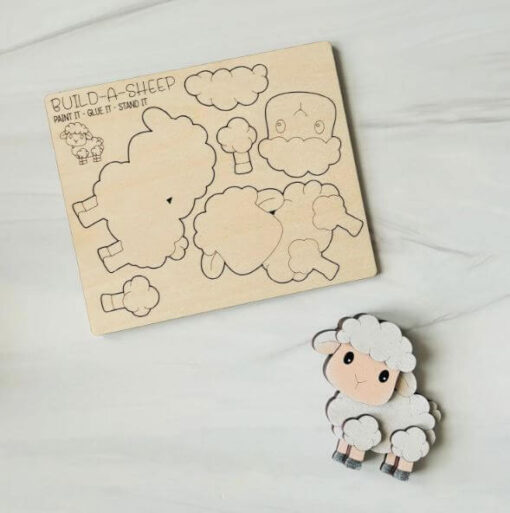 Build a Sheep Pop-Out Card