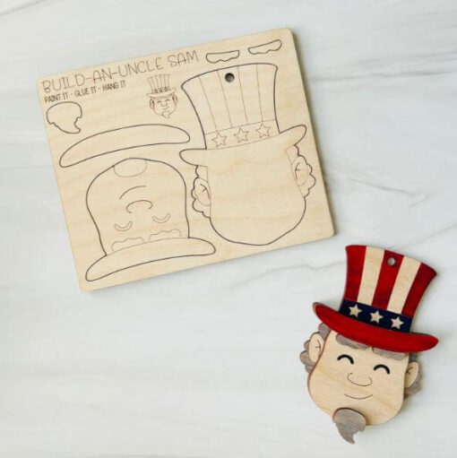 Build an Uncle Sam Pop-Out Card