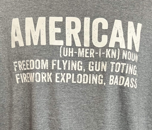 American Definition T-Shirt: Bold, Patriotic Style for Everyday Wear