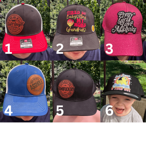 Personalized Custom Hats: Choose Your Number for Unique Headwear - Image 2