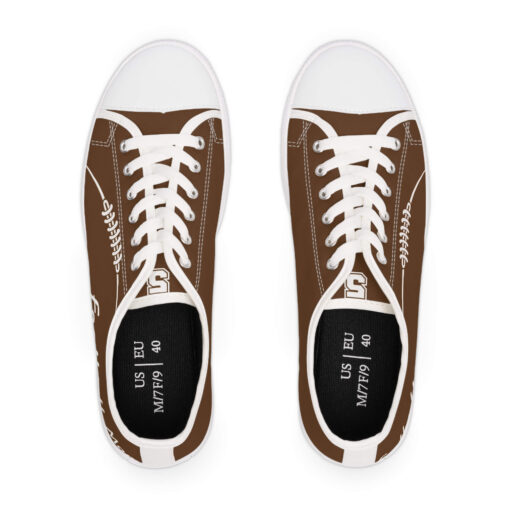 Football Moms Women's Low Top Sneakers-Show Your Team Spirt in Style - Image 7