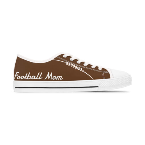 Football Moms Women's Low Top Sneakers-Show Your Team Spirt in Style - Image 4