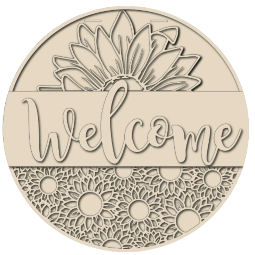 Create a Warm Welcome: DIY Sunflower Door Hanger Kit for a Charming Entrance