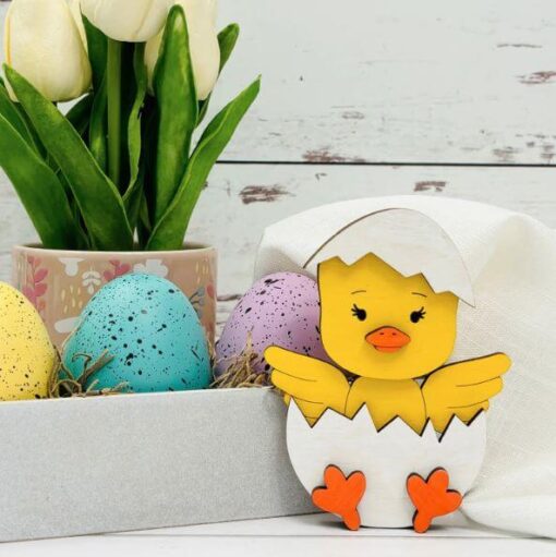 Build an Easter Chick Pop-Out Card - Image 2