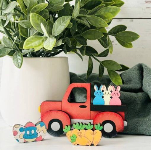 Add an Easter Accessory Pop Out Cards (for Interchangeable Truck) - Image 2