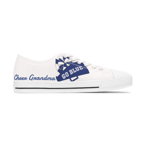 Custom Cheer Moms Women's Low Top Sneakers-Show Your Team Spirt in Style - Image 3