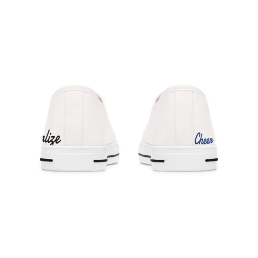 Custom Cheer Moms Women's Low Top Sneakers-Show Your Team Spirt in Style - Image 7