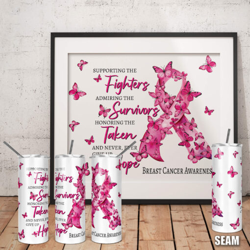 Empowerment in Every Sip: Breast Cancer Awareness Tumbler – Stylish, Durable, and Purpose-Driven