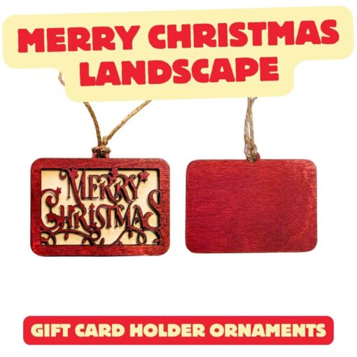 Gift Card Holder Ornaments Landscape - Image 9