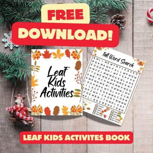 Unleash Creativity with the Leaf Kids Activity Pack: Engaging Digital Files for Endless Fun