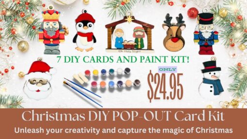 Christmas DIY Pop-Out Card Kit