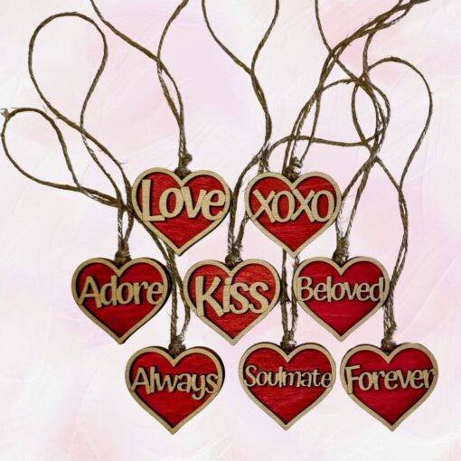 Eco-Friendly Heart-Shaped Air Freshener: Personalized Gift for Valentine's Day & Anniversaries