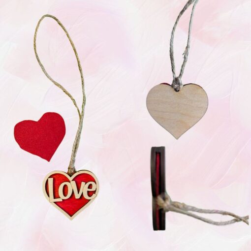 Eco-Friendly Heart-Shaped Air Freshener: Personalized Gift for Valentine's Day & Anniversaries - Image 3