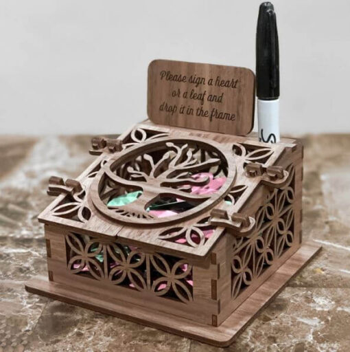 Enchanting Tree of Life Decorative Box: Perfect for Weddings, Anniversaries, and Keepsakes