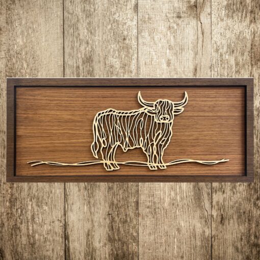 On the Farm Designs - Highland Cow