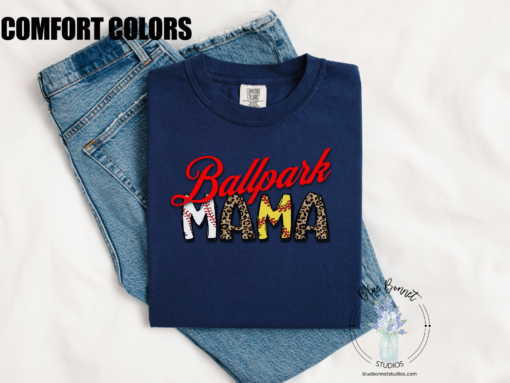 Ballpark Mama T-Shirt - Perfect for Game Days, Mother's Day Gift, Sports Fans, Casual Wear, Summer Outings - Image 8